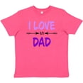 thumbnail image 3 of Inktastic I Love my Dad Fathers Day Youth T-Shirt, 3 of 5