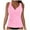 Pink, variant on TTUHYWXI Women Underwire Tankini Top Only Twist V Neck Swimsuits for Big Busted Ruched Tummy Control Bathing Suits Top (Orange, XL)