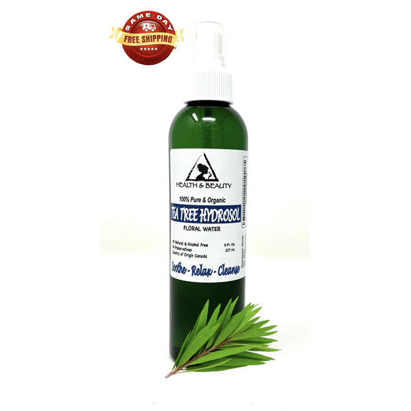 Tea Tree Hydrosol Organic Floral Water Pure Natural 8 oz