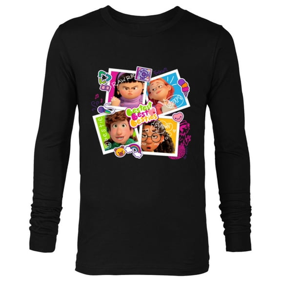 Disney and Pixar’s Turning Red Bestest Best Besties - Long Sleeve T-Shirt for Men - Customized-Black