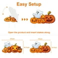 thumbnail image 2 of 8PCS Large Halloween Pumpkin Ghost Monster Decor - Yard Stakes Prop for Lawn Decorations Outdoor Garden Home Party Decor, 2 of 6