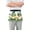 Gnomes Shamrock Beer, variant on Shamrock Gnome Green Heart Server Apron with 3 Pockets Waterproof Waitress Waist Short Apron for Man Woman 12 Inches