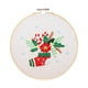 thumbnail image 3 of Kit de bordado navideño para adultos, paquete de materiales para punto de cruz, costura Media de navidad, 3 of 9