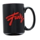 thumbnail image 1 of Taza de café JUST FUNKY Logo 473 ml de cerámica negra, 1 of 2