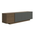 thumbnail image 2 of Nexera Riva Tv Stand for Tvs up to 80", Walnut, 2 of 9