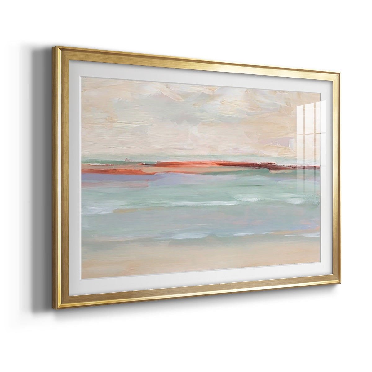 Sienna Horizon I Premium Framed Print - Ready to Hang