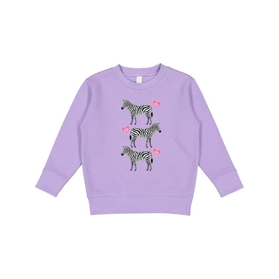 Inktastic Zebra Cute Safari Animal Toddler Sweatshirt