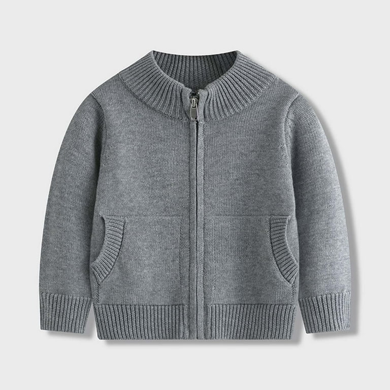 Gvdentm Boys Cardigan Sweater Uniform Boys Sweater Uniform Sweater