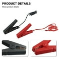 thumbnail image 2 of BTOER 2 PCS Electric Fence Cable Connector With Crocodile Clip Leads Cable Solar Fence Cable Measurement Parts, 2 of 7
