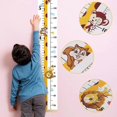 thumbnail image 3 of Baby Height Growth Chart Wall Hanging Measuring Ruler for Kids, Removable Canvas and Wood Wall Ruler for Bedroom Nursery Wall Decoration, 3 of 5