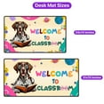 thumbnail image 5 of Welcome to German Shorthaired Pointer Classroom Teacher Dog Mom Desk Mat Full Keyboard Mouse Pad GSP Lover Dog Gift Large Mousepad - 02015, 5 of 5