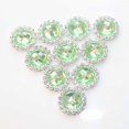 thumbnail image 4 of 10 piezas de Botones de diamante de imitación Gloria decorativos de 18mm, 4 of 8