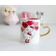 thumbnail image 4 of Taza de cerámica Sanrio Hello Kitty Love con asa en forma de corazón, 4 of 7
