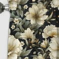 thumbnail image 3 of Designart "Victorian Motifs with a Contemporary Twist XI" Floral Blackout Curtain Single Panel, 3 of 4