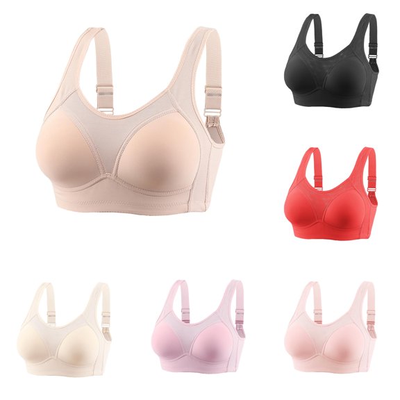 Women's Sports Strong Fixed Underwired Padded Fitness Running Jogging Yoga Bra Womens Bras Comfortable No Wire Y Back Sports Bra Womens Bras Comfortable Front Closure