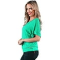 thumbnail image 2 of Women's Banded Dolman Top, 2 of 3