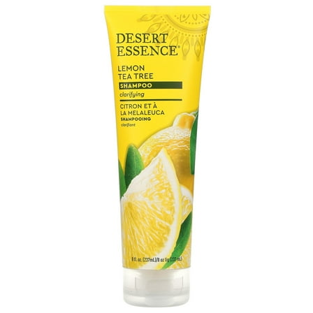 Desert Essence Organics, Shampoo, Lemon Tea Tree, 8 fl oz (237 ml)
