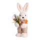 thumbnail image 2 of Muñeco de conejo de Pascua de peluche, adorno de conejo de Pascua, regalos de Pascua, decoración de escritorio de Pascua 11cmx10cmx26cm, 2 of 9