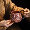 thumbnail image 4 of Pequeñas Tazas de Café Vintage Primavera Verde Floral Cerámica Mesa de Café Taza 350Ml, 4 of 6