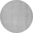 thumbnail image 1 of Ahgly Company Indoor Round Abstract Gray Modern Area Rugs, 8' Round, 1 of 4