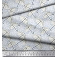 thumbnail image 2 of Soimoi Satin Silk Fabric Dot & Umbrella Fashion Print Fabric by the Yard 42 Inch Wide, 2 of 3