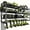 Black-32.6inch-8 Shots, variant on Wall-Mounted 4-Tier Electric Tool Organizer with Wireless Charging & Drill Bit Holders, Garage Storage Rack - Perfect Gift for Men