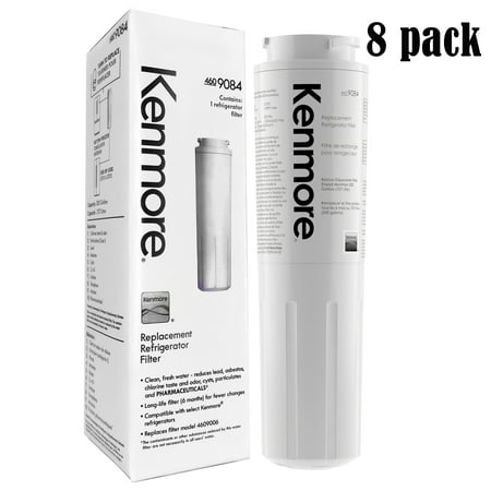 

8 Pack Water Filter Refrigerator Water Filter Compatible with Kenmore 9084 9006 46-9006 469084 9084 4396395