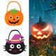 thumbnail image 3 of Bolsas de dulces de Halloween de colores vibrantes para niños, bolsas de dulces para fiesta de Halloween, truco o trato, para la familia, 3 of 5