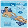 thumbnail image 3 of (4 pack) Aqua XL 4-in 1 Hammock, Supreme Monterey Pool Float, 53 Inch Length, 3 of 7