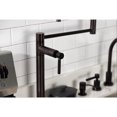 thumbnail image 4 of Kingston Brass KS4705DL Concord Deck Mount Pot Filler Faucet, Oil Rubbed Bronze, 4 of 8