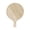 Beige, variant on Round Wood Cutting Board with Handle, 7.9-Inch Chopping Board and Charcuterie Serving Board for Pizza, Bread and Cheese, Beige