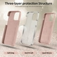 thumbnail image 2 of MCUCA iPhone 12 Case / iPhone 12 Pro Case, Silicone Full Body Protection Ultra Slim Soft Touch Microfiber Lining Shockproof Phone Case, 6.1 inch (Pink), 2 of 7