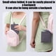 thumbnail image 5 of Bolsa de compras plegable, grande, multicolor, impermeable, con asas reforzadas para comestibles pesados, ideal para compras ecológicas y compras al mercado. Aestivo | Gris | AESTIVO, 5 of 7