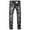 Black, variant on JGTDBPO Ripped Jeans for Men Slim Fit Stretch Jeans Ripped Skinny Jeans Straight Leg Fashion Comfort Distressed Denim Pants with Pocket