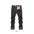 thumbnail image 3 of Yuarrent Pantalón de invierno con estilo de moda Unisex exterior de viaje montañismo térmico impermeable pantalones a prueba de viento ropa Escalada Negro XXL, 3 of 6
