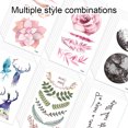 thumbnail image 3 of 30 hojas de tatuajes temporales para mujeres y niñas, tatuajes temporales falsos, Kit de pegatinas para adultos y niños, 3 of 5