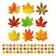 thumbnail image 2 of 270pcs Assorted Autumn Leaves Cutouts for Bulletin Board Fall Classroom Thanksgiving Decor Reusable Maple Leaf Stickers Seasonal Wall Decor Vibrant, 2 of 5