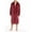 Burgundy, variant on 46901-BLK-M #FollowMe Velour Robe / Robes for Men (Black, Medium)