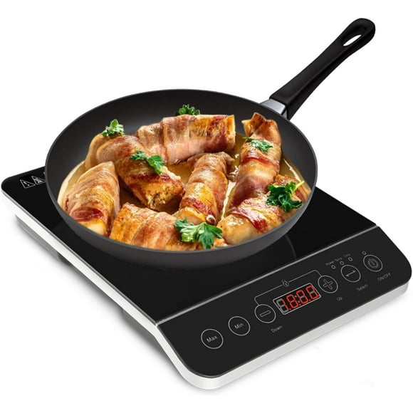 CUSIMAX Portable Induction Cooker (CMIC-180BA) 9 Power Level with LED Display Sensor Touch Screen| Timer and Child Lock, Even and Fast Heating | Brand New