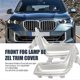 thumbnail image 4 of unique High quality1Pair Front Fog Light Lamp Bezel Chrome Trim Cover for X5 G18 2023-2024 Aircurtain Links Silver, 4 of 5