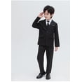 thumbnail image 4 of Children's suit suit temperament is elegant and handsome small suit medium and large children's boy piano performance clothing, 4 of 7