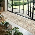 thumbnail image 6 of Findosom 2'x10' Vintage Runner Rug 0.4" Distressed Hallway Rug Non Slip Laundry Runner Rug Decor Rug Washable Runner Rug Kitchen Floor Mat Entryway Rug Runner for Laundry Kitchen Entryway, Beige, 6 of 8