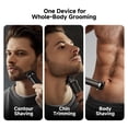 thumbnail image 5 of Dreame T3 Electric Trimmer Grooming Kit, 7000 RPM Motor, Dual Speed Control, Adjustable Blade, LED Display, 180-Min Runtime, USB-C Charging, Beard & Body Trimmer for Men, 5 of 9