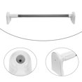 thumbnail image 3 of HLONK Curtain Rod Tension Rods Rods Adjustable Adjustable Closet Loaded Spring Extension Tention Rod Mini Small Drilling Short, 3 of 11
