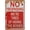As Described671, variant on Vintage Retro No Trespassing We're Tired of Hiding The Bodies Metal Tin Sign