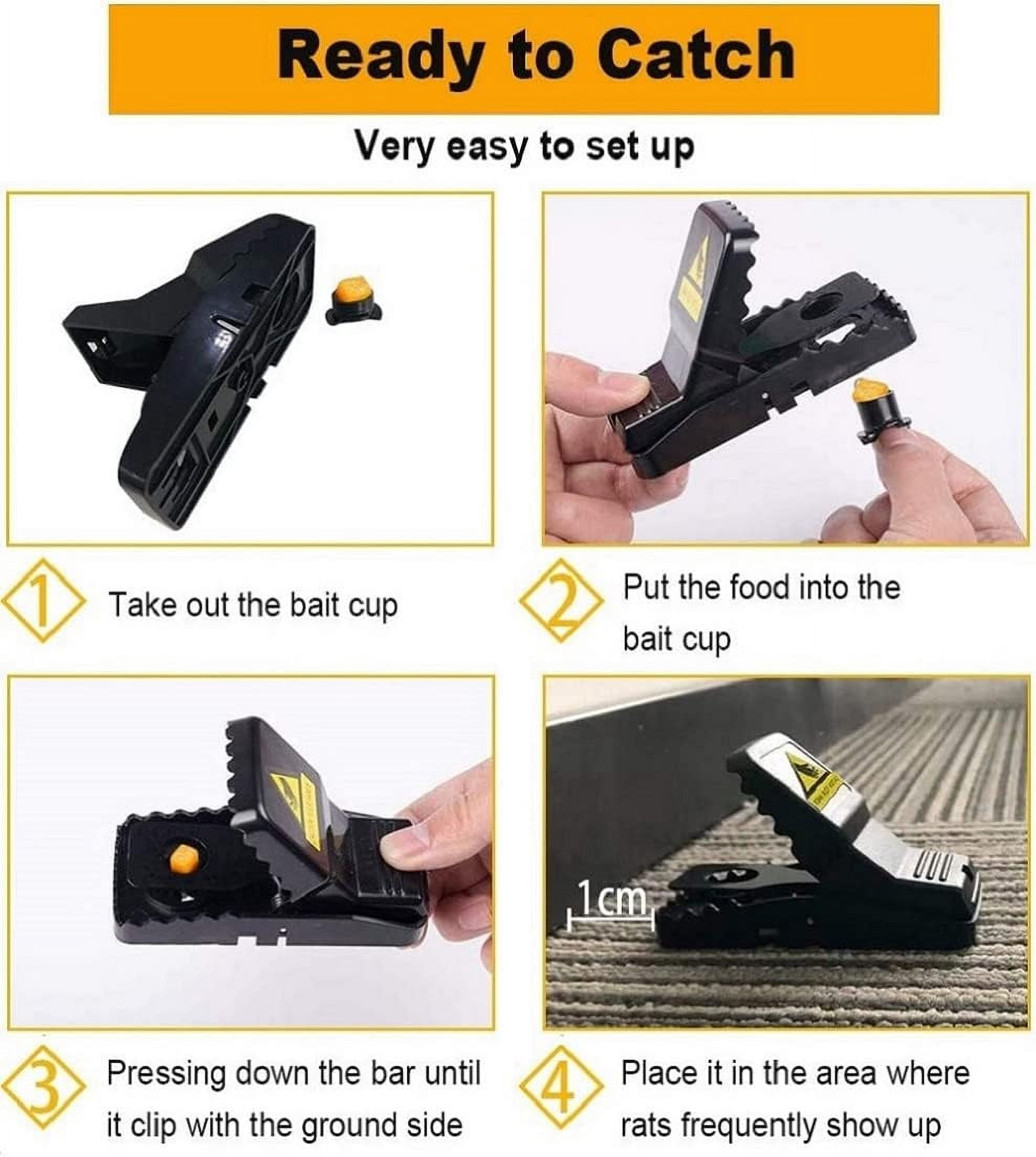 Mouse trap, household mouse trap, small indoor mouse trap, fast, effective, hygienic and safe mouse trap