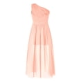 thumbnail image 3 of Alvivi Kids Wedding Flower Girls Dress Sleeveless Floral Lace Rhinestone Maxi Romper Evening Gown Pink 8, 3 of 6