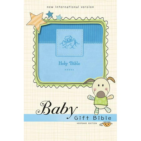 NIV Baby Gift Bible, Holy Bible, Leathersoft, Pink, Red Letter Edition, Comfort Print : Keepsake