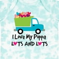 thumbnail image 4 of Inktastic I Love My Poppa Boys or Girls Baby Bodysuit, 4 of 5