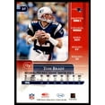 thumbnail image 2 of Tom Brady Card 2002 Leaf Rookies &amp;amp, 2 of 2